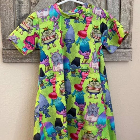 5T hi-low Troll t-shirt dress - Picture 1 of 1